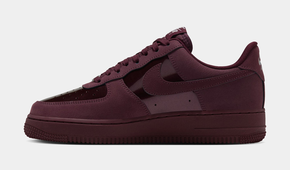 Air Force Street 1 Womens Lifestyle Shoes (Burgundy Crush/Nurgundy Crush)