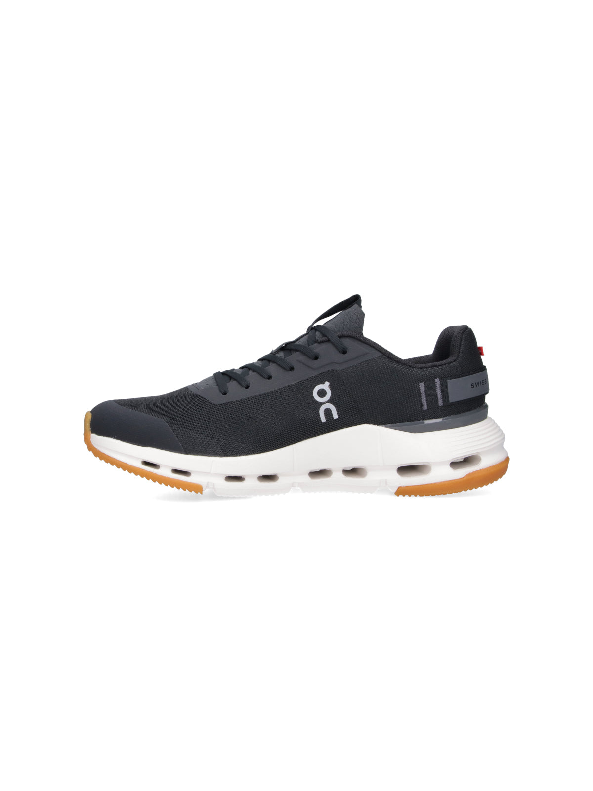 Sporty Black Sneakers with Cushioned Sole