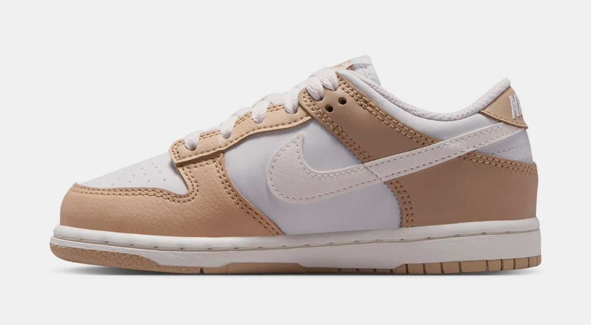 Dunk Low Preschool Lifestyle Shoes (Linen/Platinum Tint/Sail)