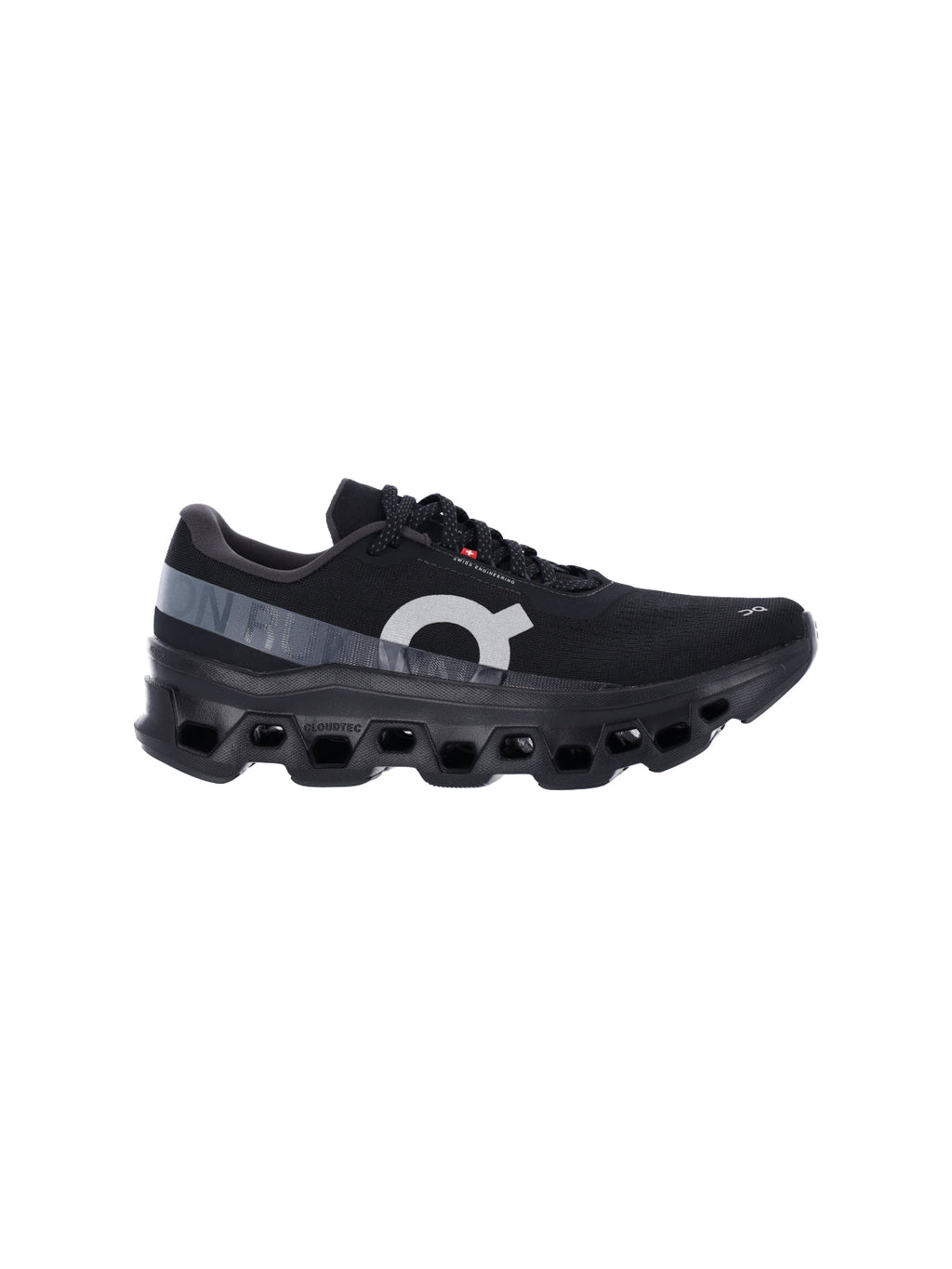 Black Cloudmonster Fabric Sneakers
