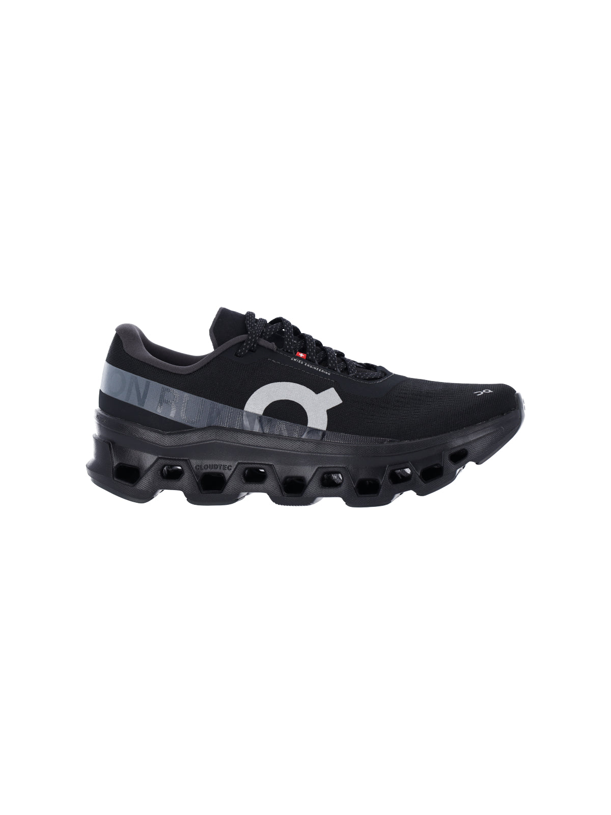 Black Cloudmonster Fabric Sneakers