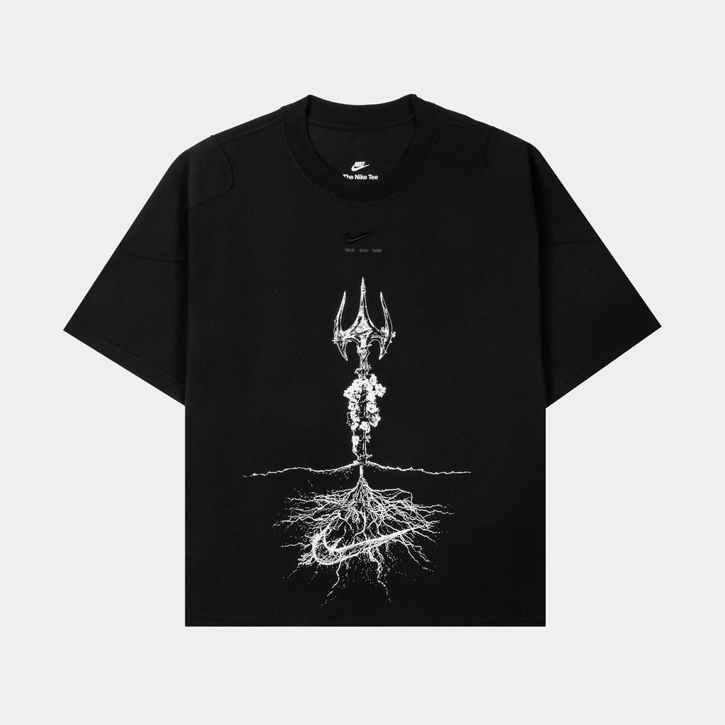 Sportswear Boxy Reu Mens Short Sleeve Shirt (Black)