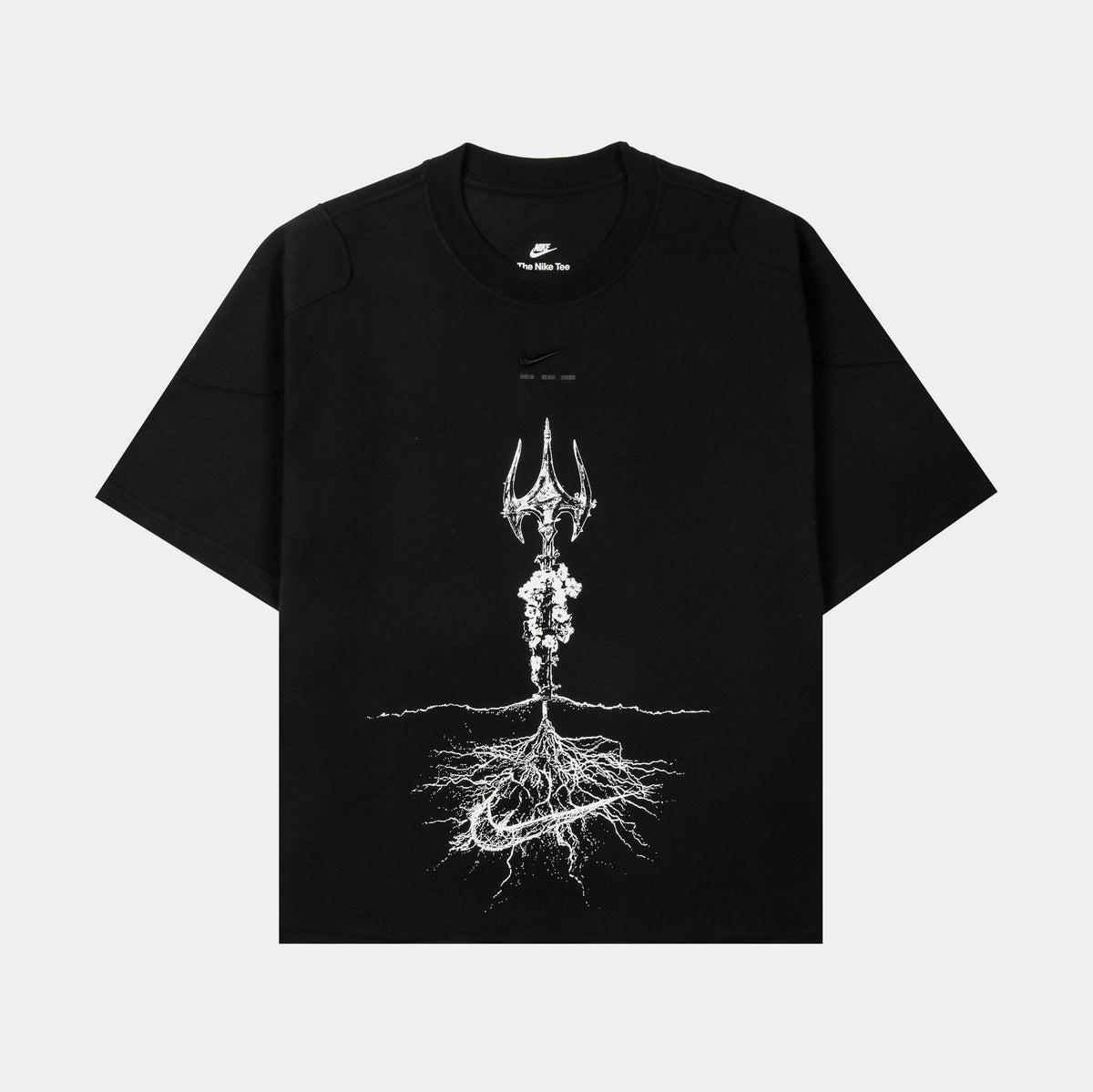 Sportswear Boxy Reu Mens Short Sleeve Shirt (Black)