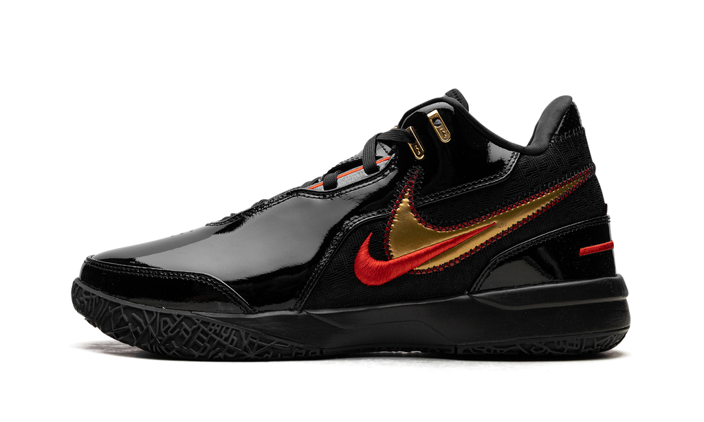 Zoom LeBron NXXT Gen AMPD "Black University Red Gold" FJ1567 001