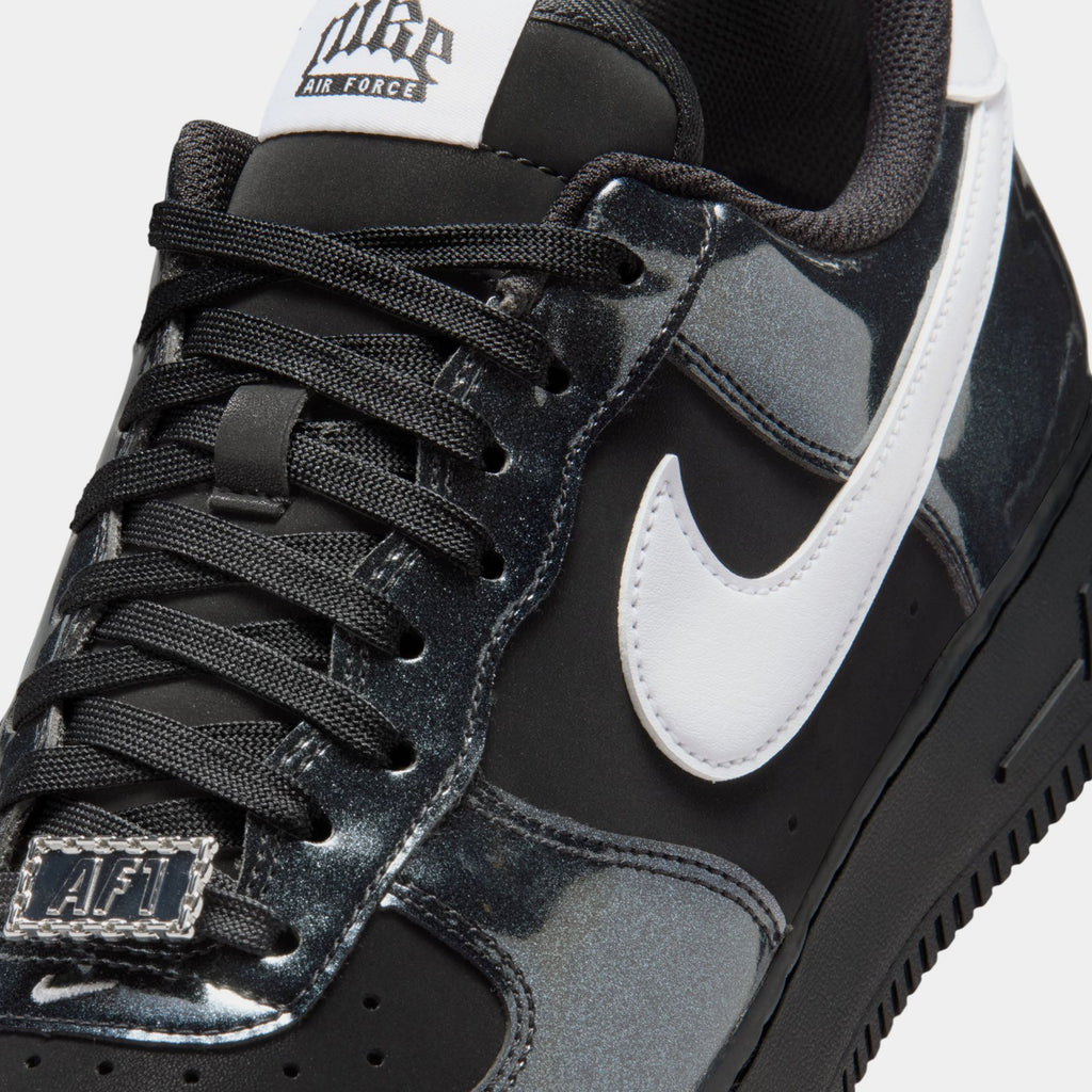 Air Force 1 Low '07 LV8 Glam Rock Mens Lifestyle Shoes (Black/White)
