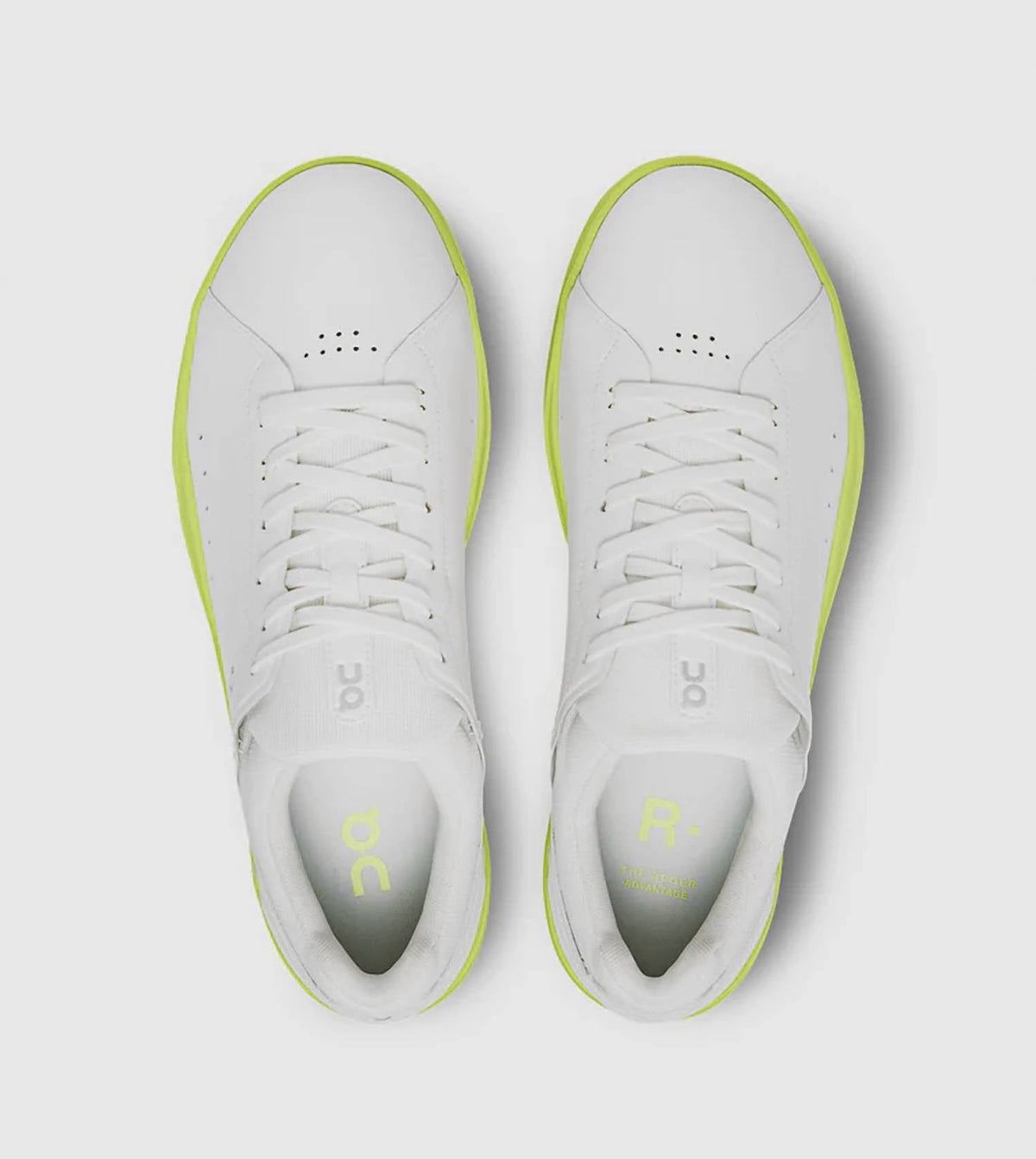 Men's Roger Advantage Sneaker In White/hay