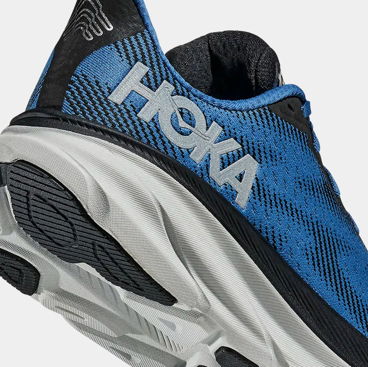 Clifton 9 GTX Mens Running Shoes (Black/Electric Aqua)