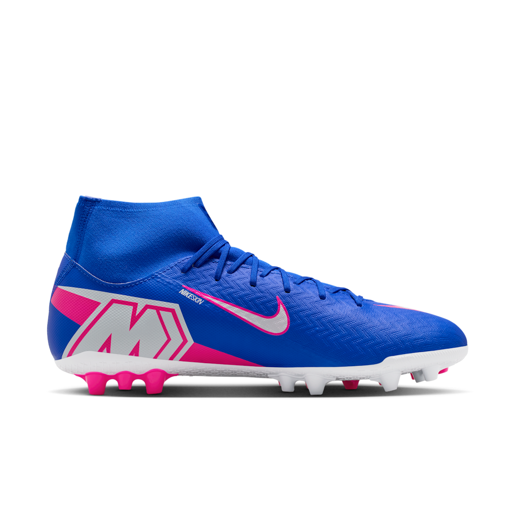 Men's Mercurial Superfly 10 Academy Artificial-Grass High-Top Soccer Cleats