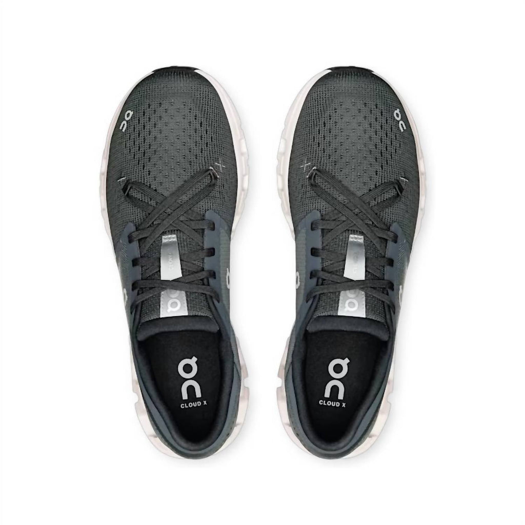 Men's Cloud X 4 Running Shoes In Shadow / Apollo