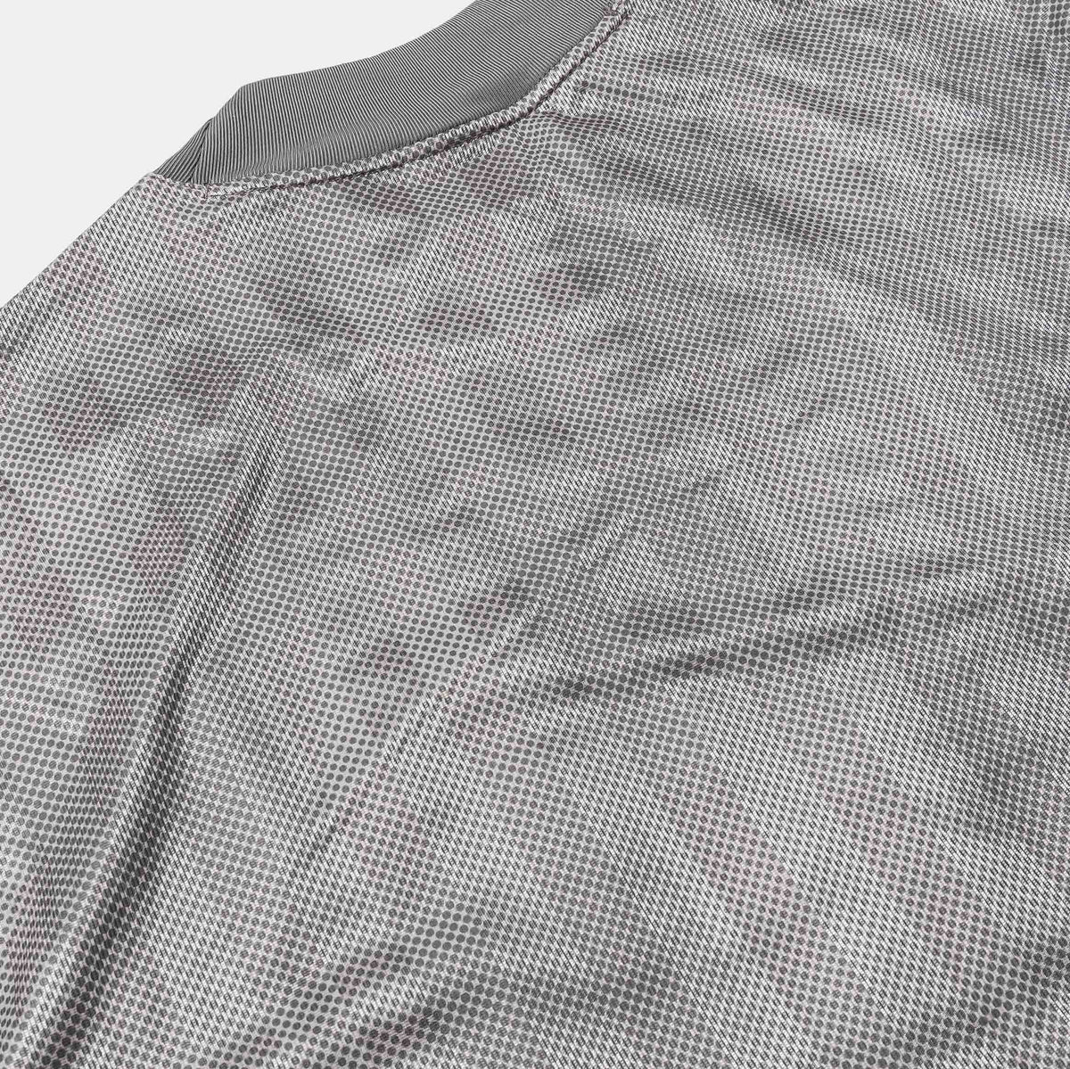 Dri Fit Combine Performance Skeleton Long Sleeve Mens Jersey (College Grey/Flat Pewter/University Red)