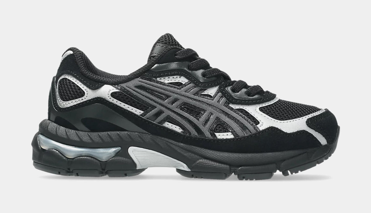 Gel-NYC Preschool Lifestyle Shoes (Black/Pure Silver)