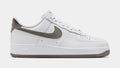 Air Force 1 Mens Lifestyle Shoes (White/Cave Stone)