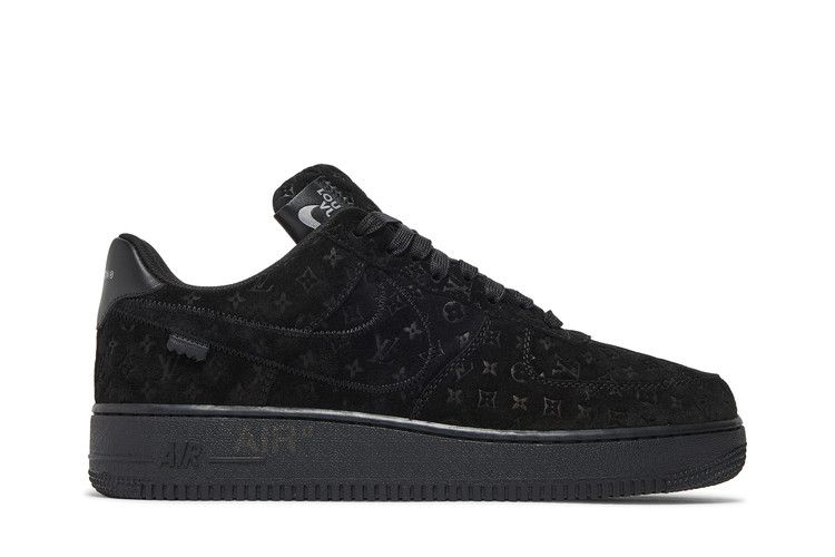 Louis Vuitton x Nike Air Force 1 Low 'Triple Black'