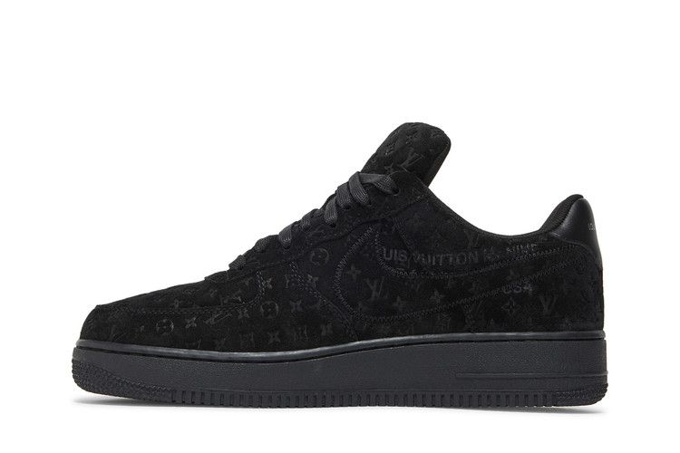 Louis Vuitton x Nike Air Force 1 Low 'Triple Black'