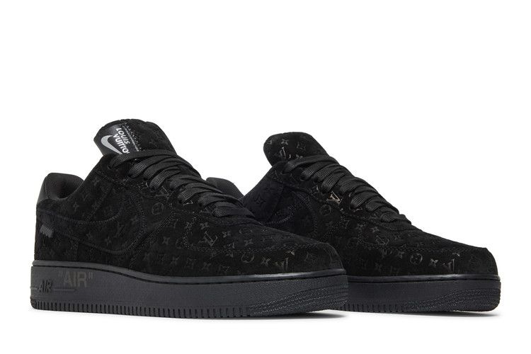 Louis Vuitton x Nike Air Force 1 Low 'Triple Black'