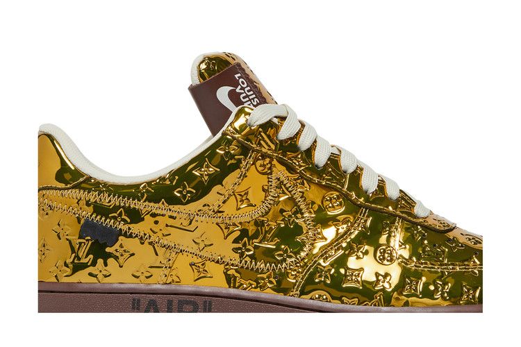 Louis Vuitton x Nike Air Force 1 Low 'Metallic Gold'