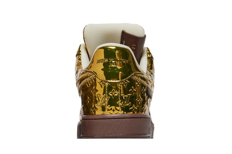 Louis Vuitton x Nike Air Force 1 Low 'Metallic Gold'