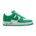 Louis Vuitton x Nike Air Force 1 Low 'White Gym Green'