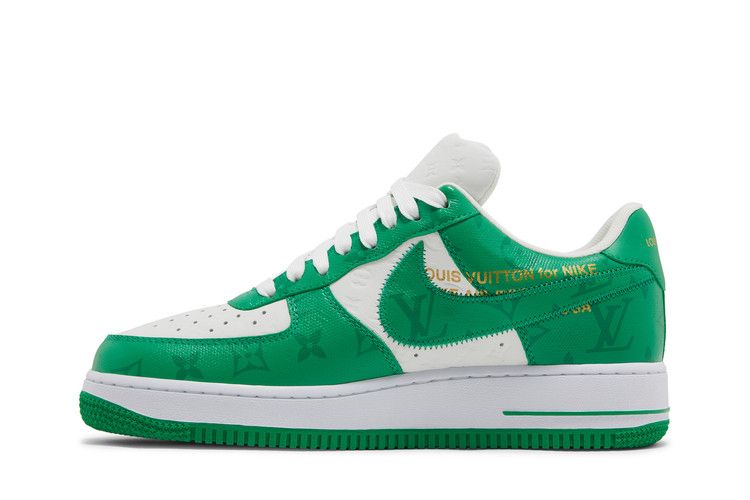 Louis Vuitton x Nike Air Force 1 Low 'White Gym Green'