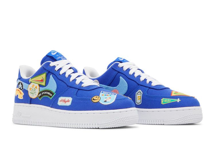 Nike Wmns Air Force 1 '07 'Patched Up - Los Angeles'