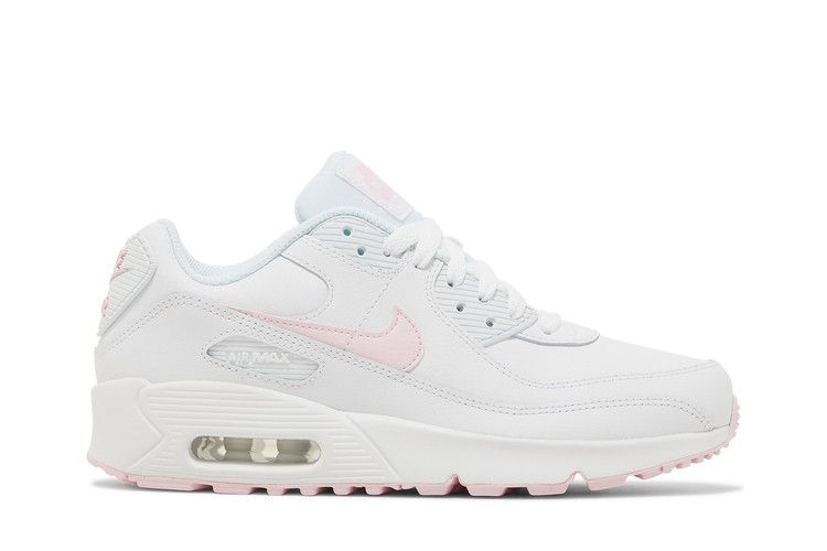 Nike Air Max 90 Leather GS 'White Pink Foam'