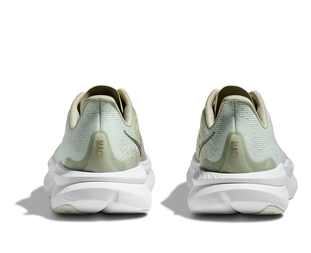 HOKA Women's Mach 6 - OYSTER MUSHROOM / TRUFFLE SALT