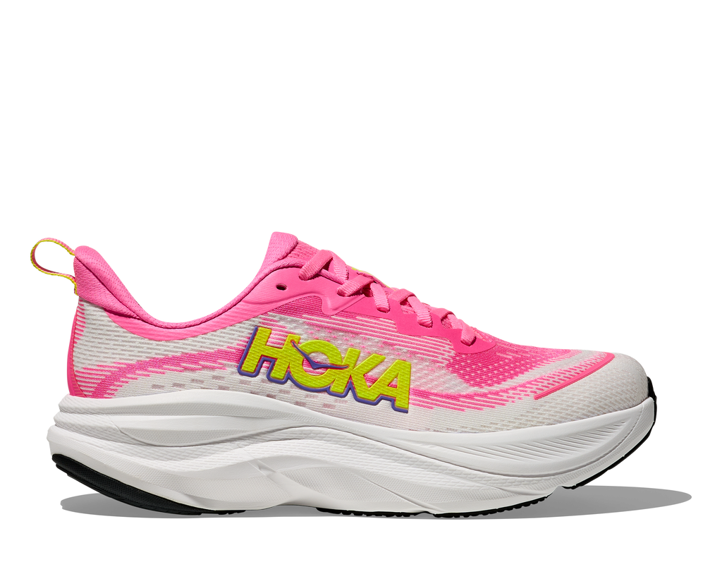 HOKA Women's Skyflow - NEON ROSE / NEON HOKA CITRUS