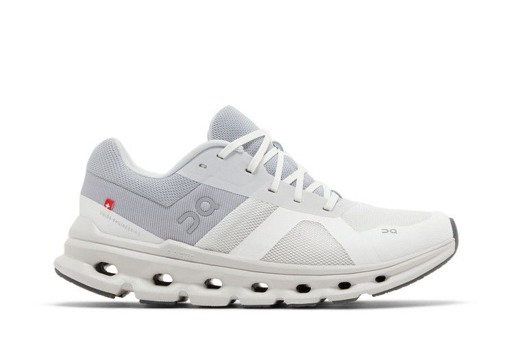 ON Wmns Cloudrunner Wide 'White Frost'