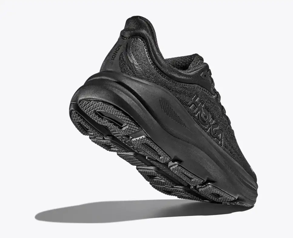 HOKA Men's Bondi 9 - BLACK / BLACK (Extra Wide)