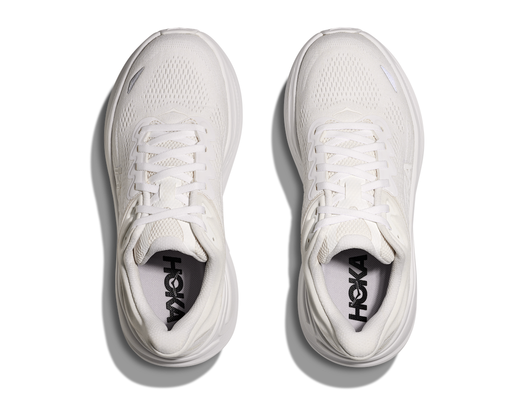 HOKA Men's Bondi 9 - WHITE / WHITE