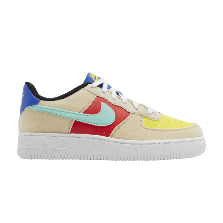 Nike Air Force 1 Low GS 'Multi-Color Velcro'