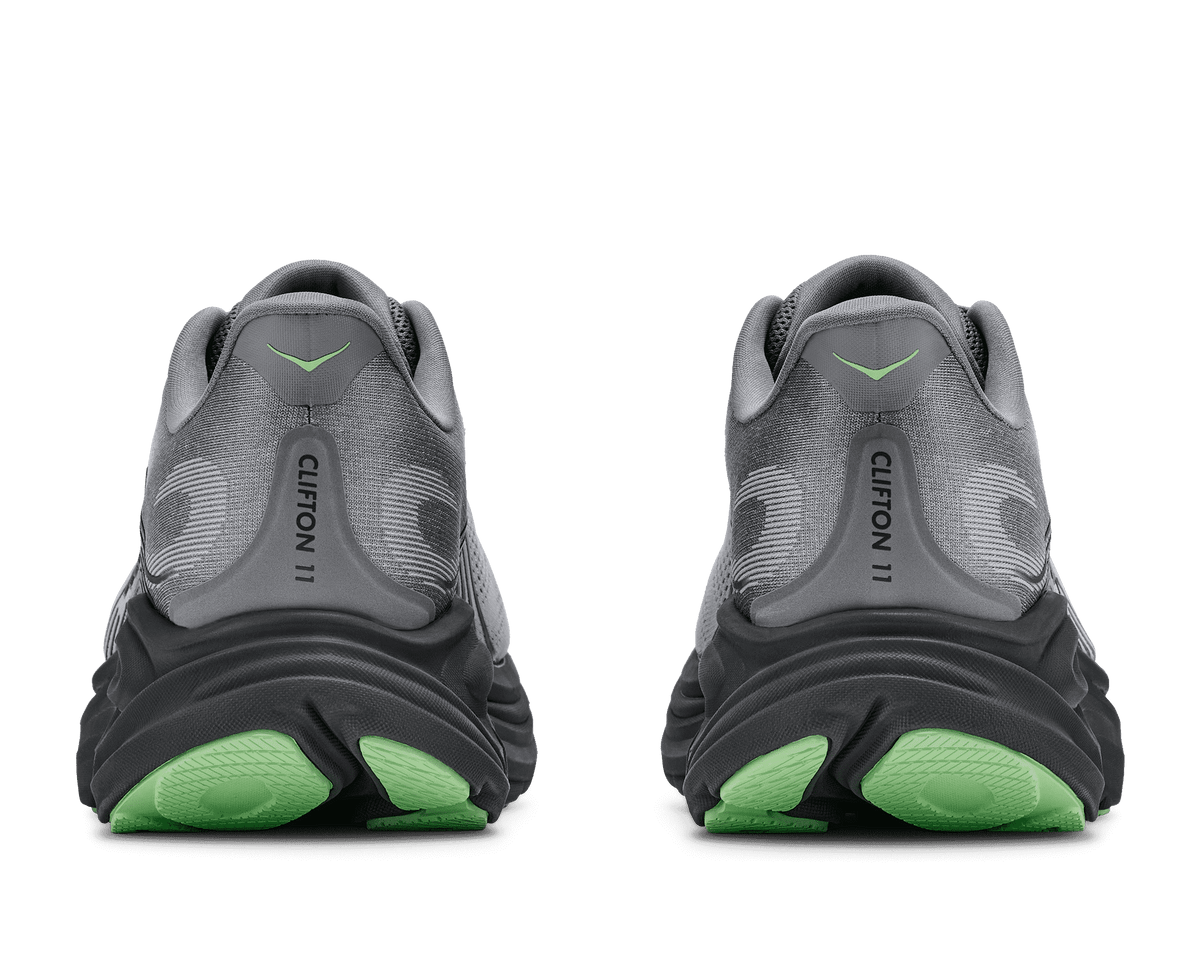 HOKA Men's Clifton 11 - GALACTIC GREY / STARDUST (Extra Wide)