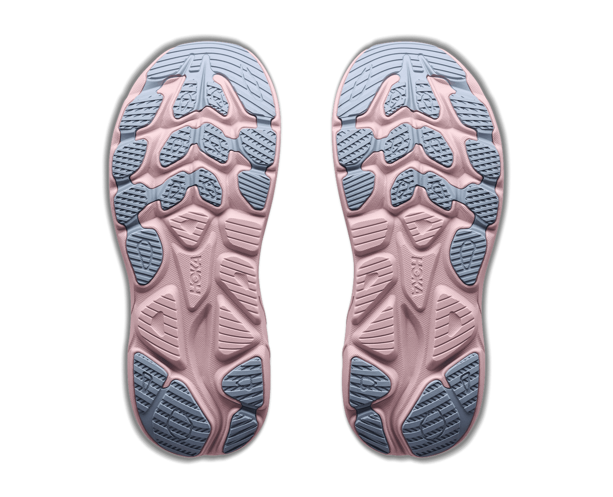 HOKA Women's Clifton 11 GTX Glm - ALABASTER / PINK OPAL (Wide)
