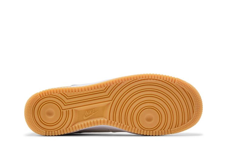 Nike Air Force 1 '07 'White University Gold Gum'