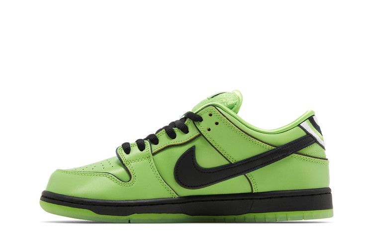 The Powerpuff Girls x Nike Dunk Low Pro SB QS 'Buttercup'