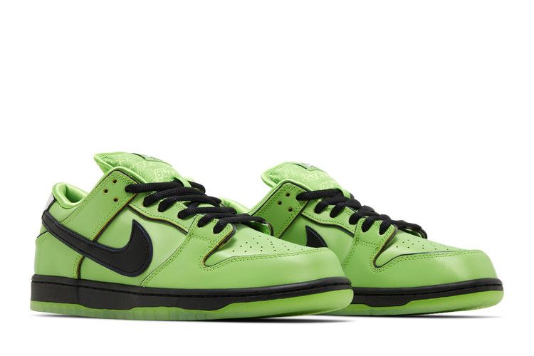 The Powerpuff Girls x Nike Dunk Low Pro SB QS 'Buttercup'