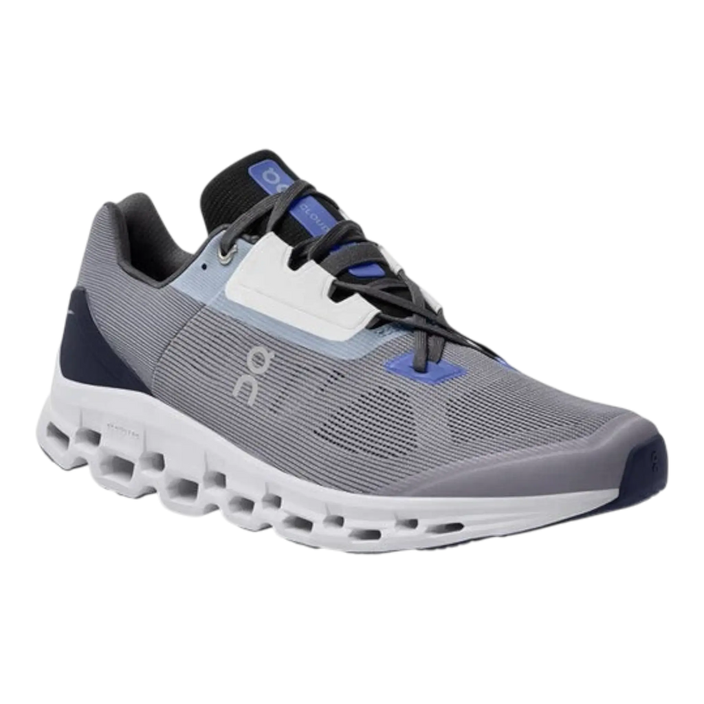 On Cloudstratus Running Sneaker in Fossil Grey/Midnight | Men