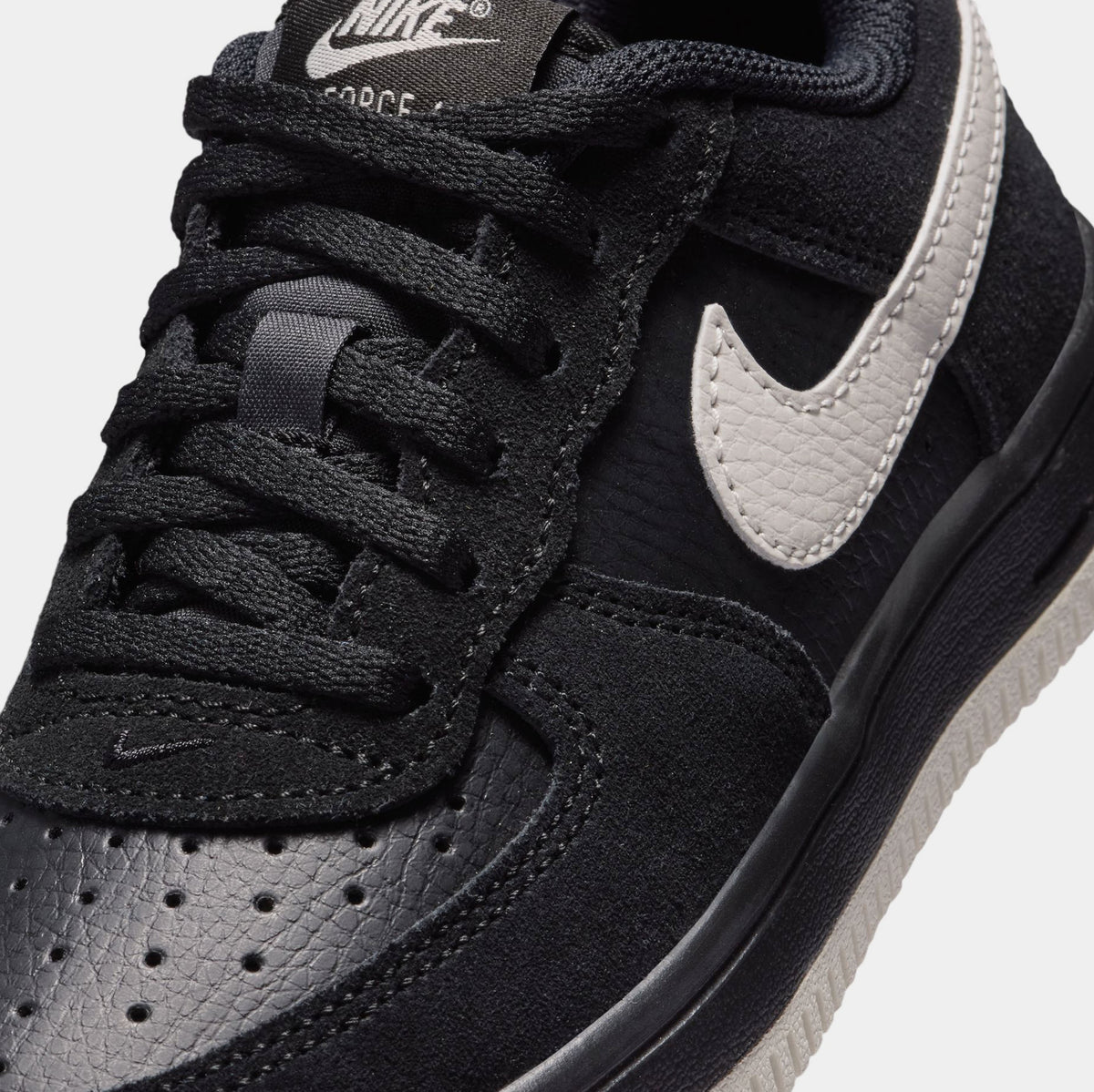 Air Force 1 Low LV8 2 Preschool Lifestyle Shoes (Black/Light Bone)