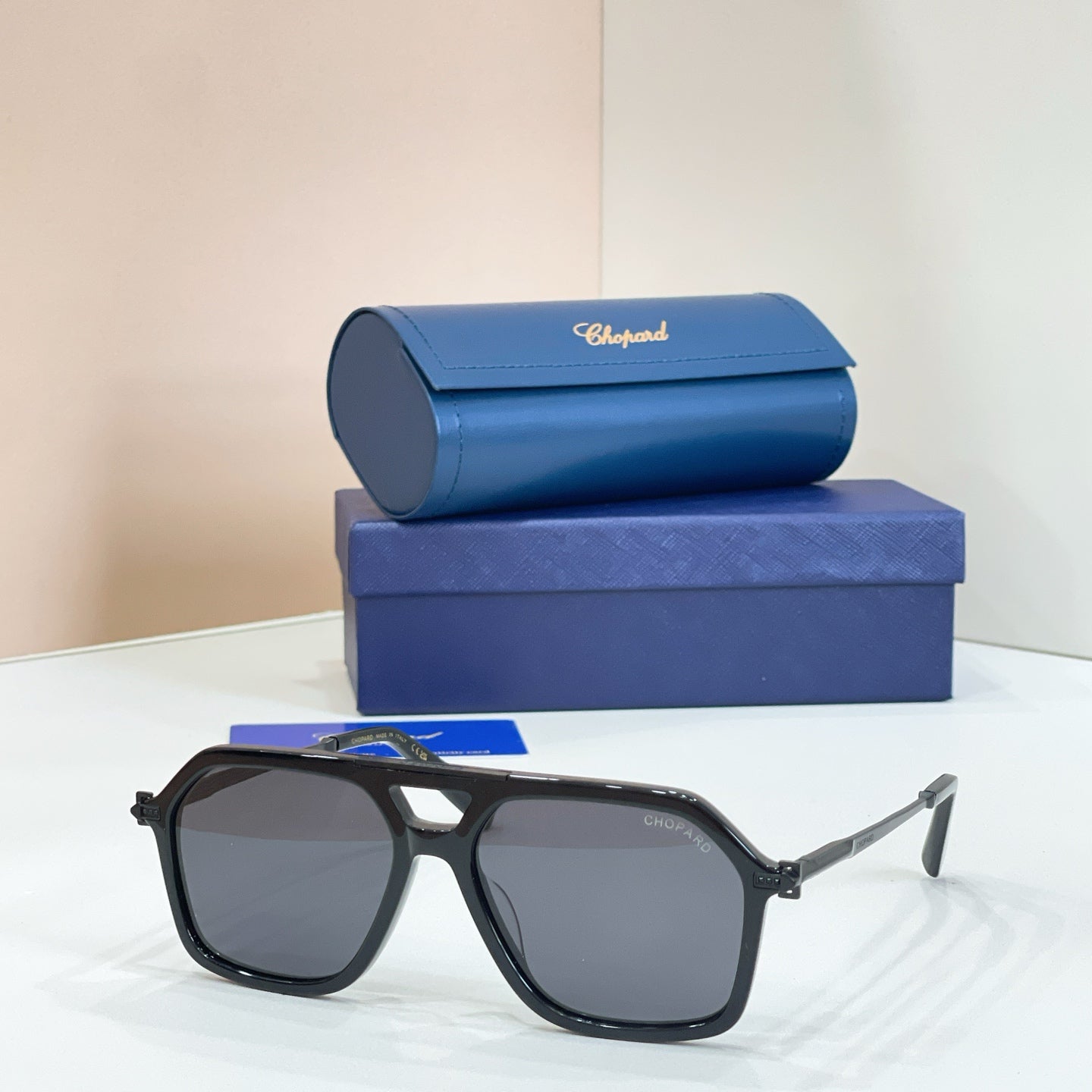 CHOPARD SQUARE SUNGLASSES