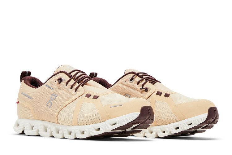 ON Wmns Cloud 5 Waterproof 'Savannah Ivory'