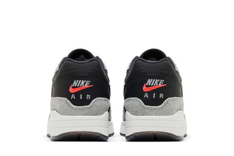 Nike Air Max 1 Premium 'Dark Smoke Grey Flash Crimson'