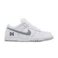 Supreme x Nike Dunk Low SB 'White Metallic Silver'