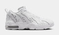 Air DT Max 96 Low Mens Basketball Shoes (White/Metallic Silver/White)