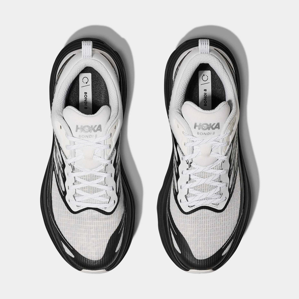 Bondi 8 Caged Mens Running Shoes (Frost/Black)