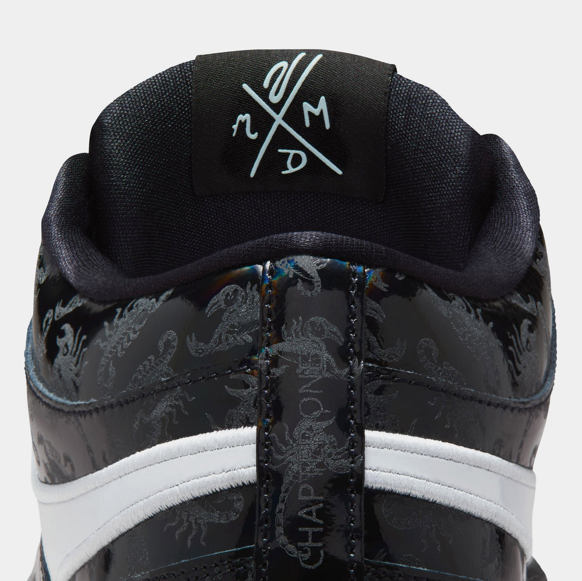 Book 1 Scorpion Mens Basketball Shoes (Black/Black/White)