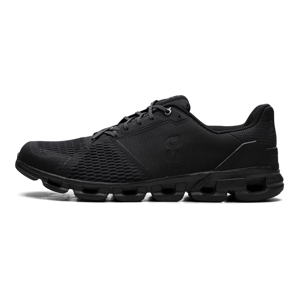 On Cloudflyer Running Sneaker in All Black | Men