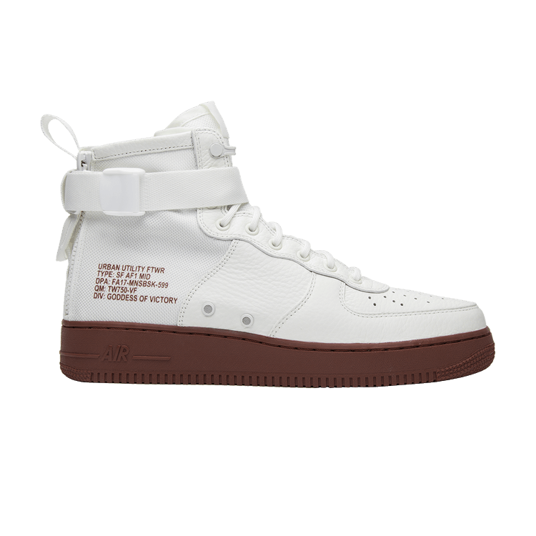 Nike SF Air Force 1 Mid 'Red Ivory'