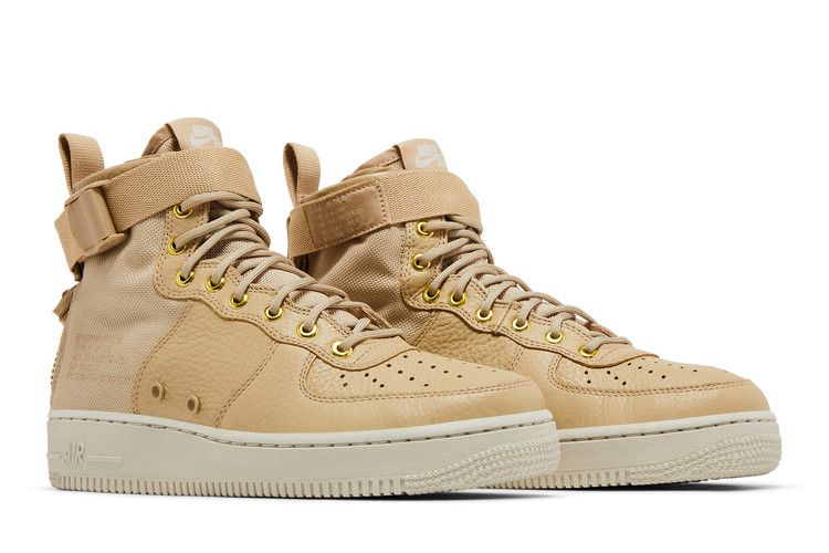 Nike SF Air Force 1 Mid 'Mushroom' — Mushroom/Mushroom-Light Bone (917753 200)