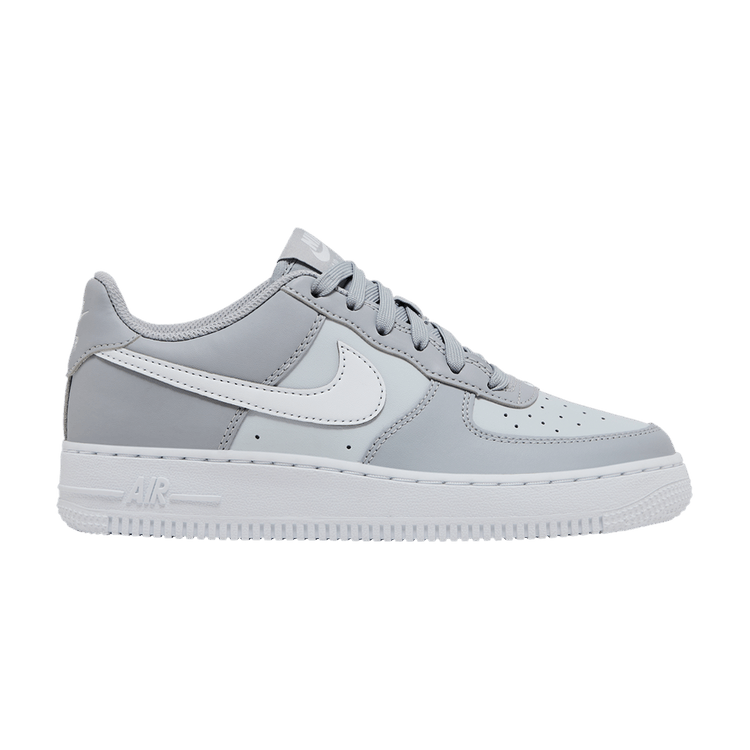Nike Air Force 1 GS 'Wolf Grey' — Wolf Grey/Pure Platinum/White