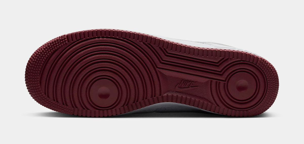 Kobe Air Force 1 Lower Merion Mens Lifestyle Shoes (White/Team Red/Team Red/White)